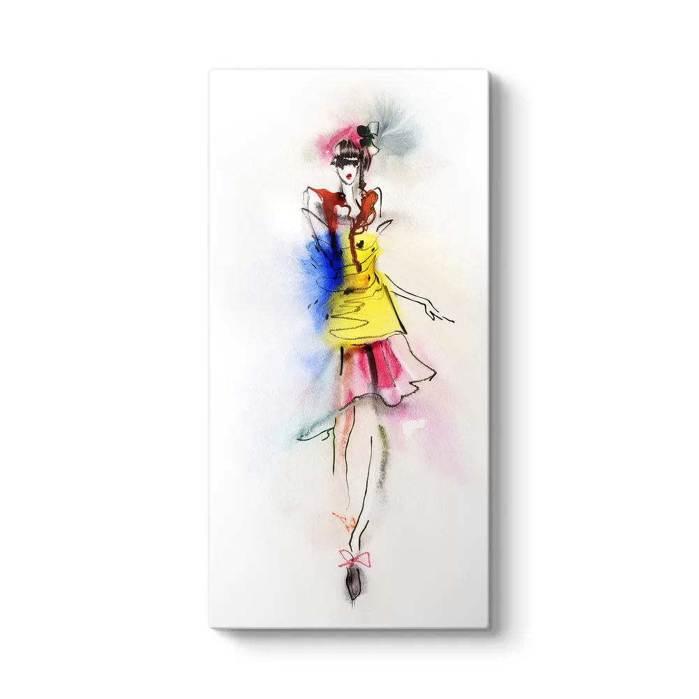 Fashion Design Tablo - Model 7